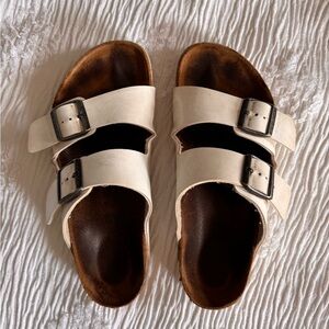 White Birkenstocks
